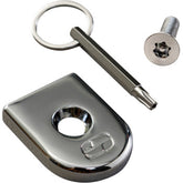 Saddlemen H-D Atab Chrome Security Seat Screw 1/4-20